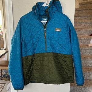 LLBean Zip Hoodie Jacket XL
